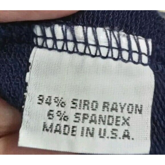 BRYN WALKER DRESS SIZE M BLUE HINT OF BLACK LONG SLEEVES SIRO RAYON USA - Picture 6 of 8